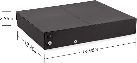 12-Slot Foldable Sunglasses Storage & Display Case β Large Capacity Eyewear Organizer Box