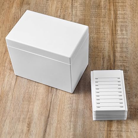 Clear Acrylic Eyelash Storage Box with Lid Multi-Compartment Organizer 6.3 x 4.09 x 5.2 Inches